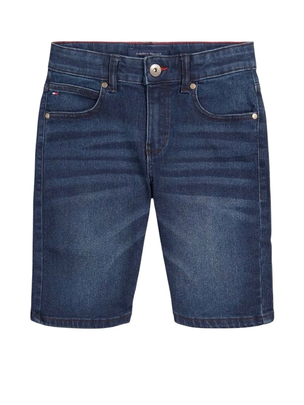 Tommy Hilfiger Boys Denim Shorts Boys Size 14 Blue Denim Adjustable Waist